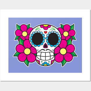 Sugarskull Suave Posters and Art